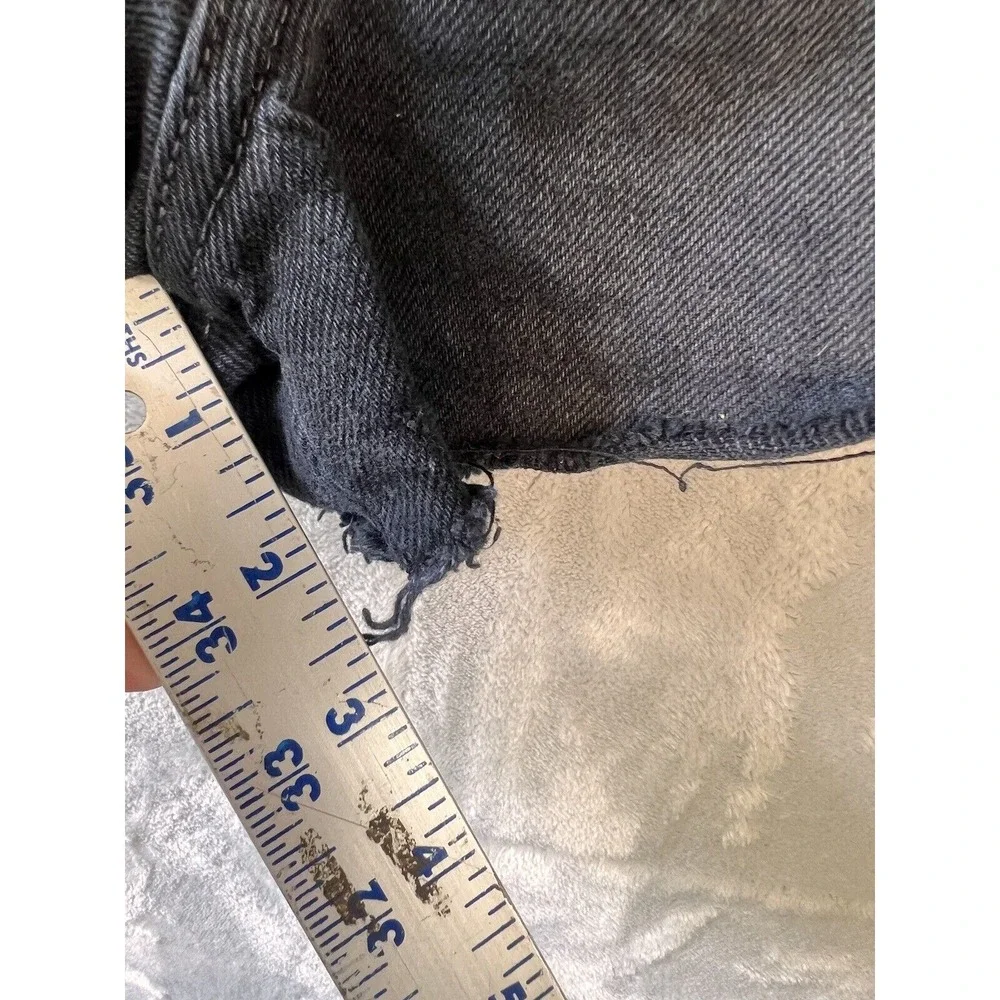 BDG by Urban Outfitters Womens‎ Grunge Style Black Cut Off Shorts Size 27